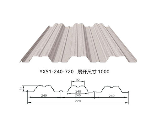 伊春YX51-240-720開口樓承板